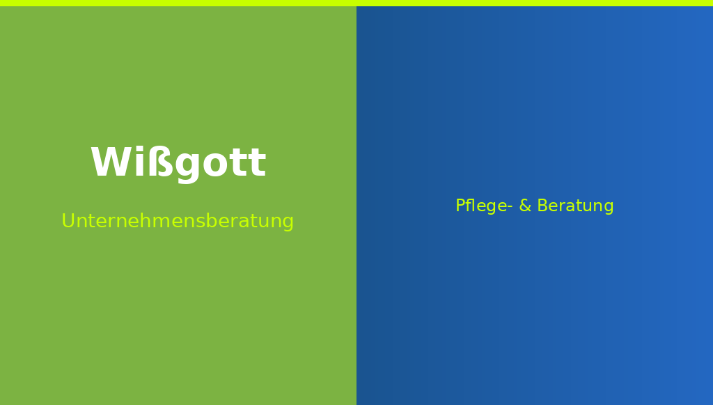 Unternehmensberatung Wißgott